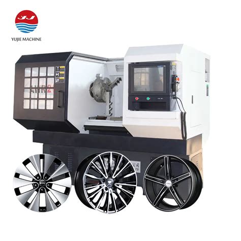 cnc machine alloy wheels|wheel rim straightening machine.